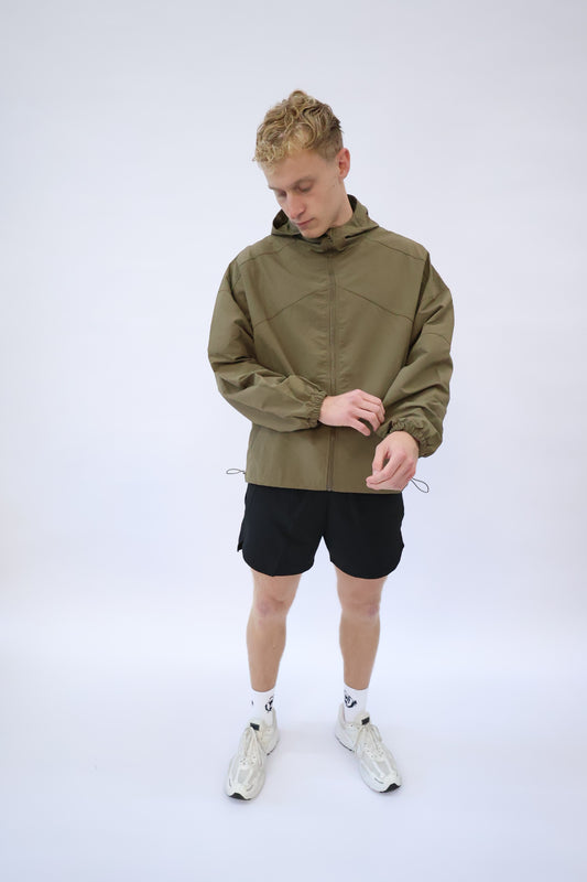 HYBRID RAIN & WIND RUNNING JACKET