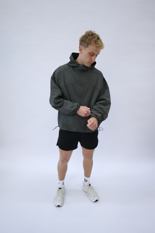 HYBRID RAIN & WIND RUNNING JACKET
