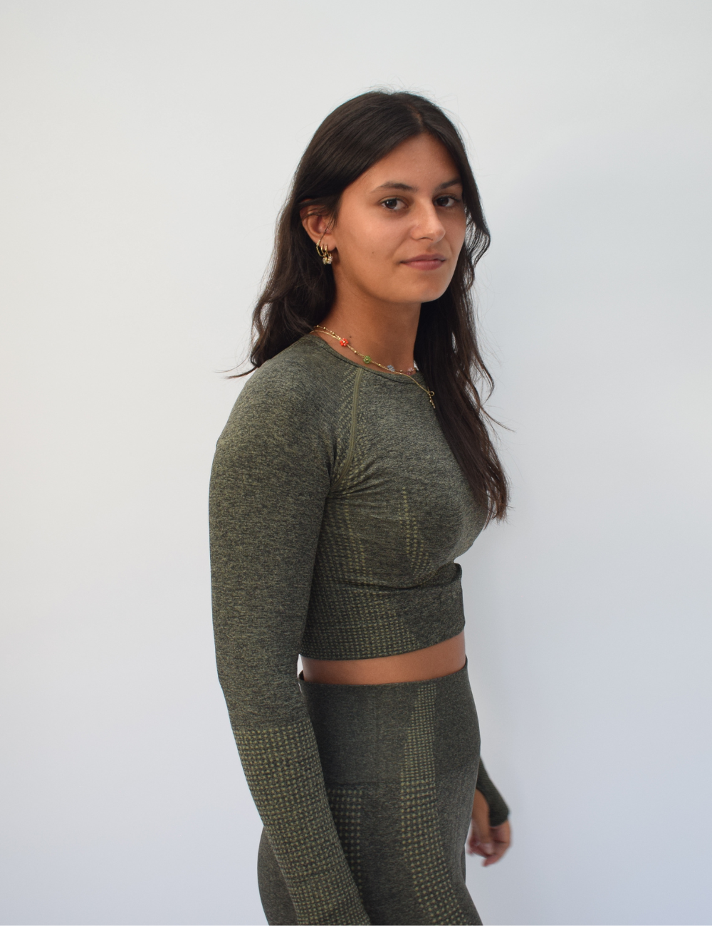 ACE LONG SLEEVE CROP TOP