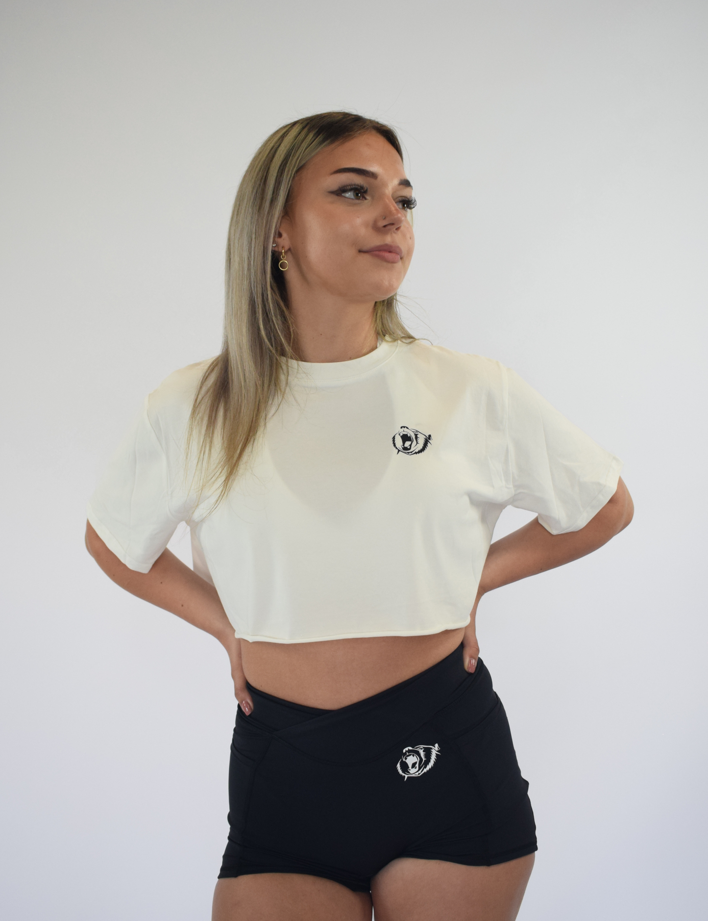 AESTAS OVERSIZED CROP TOP