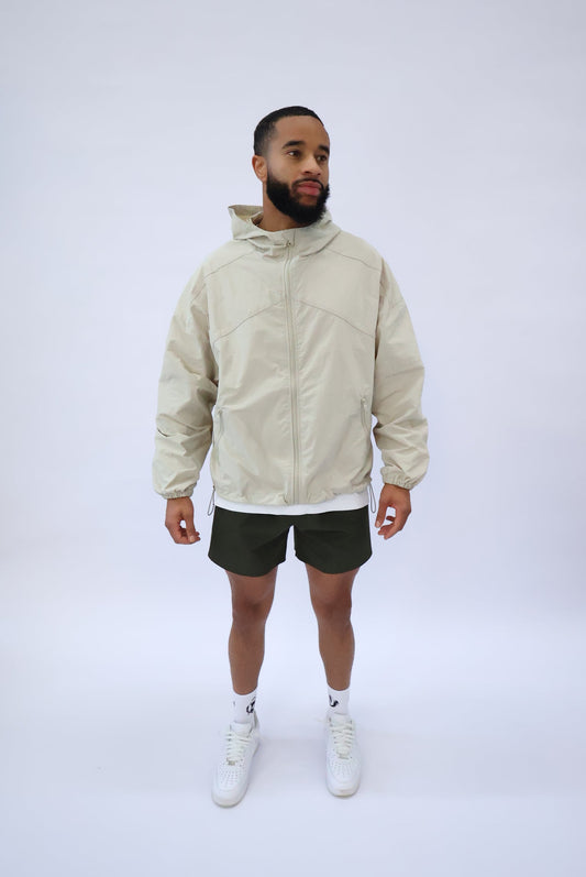 HYBRID RAIN & WIND RUNNING JACKET