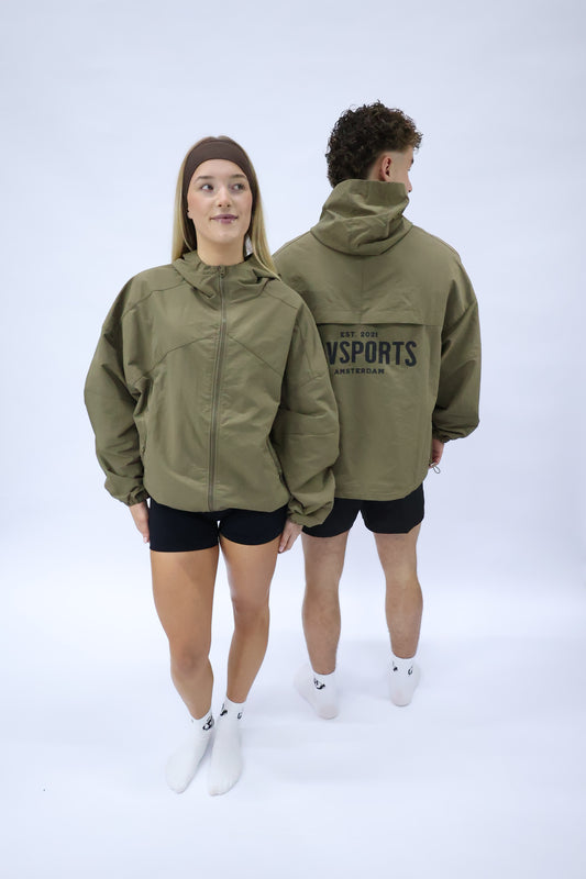 HYBRID RAIN & WIND RUNNING JACKET