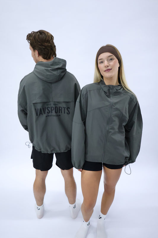 HYBRID RAIN & WIND RUNNING JACKET