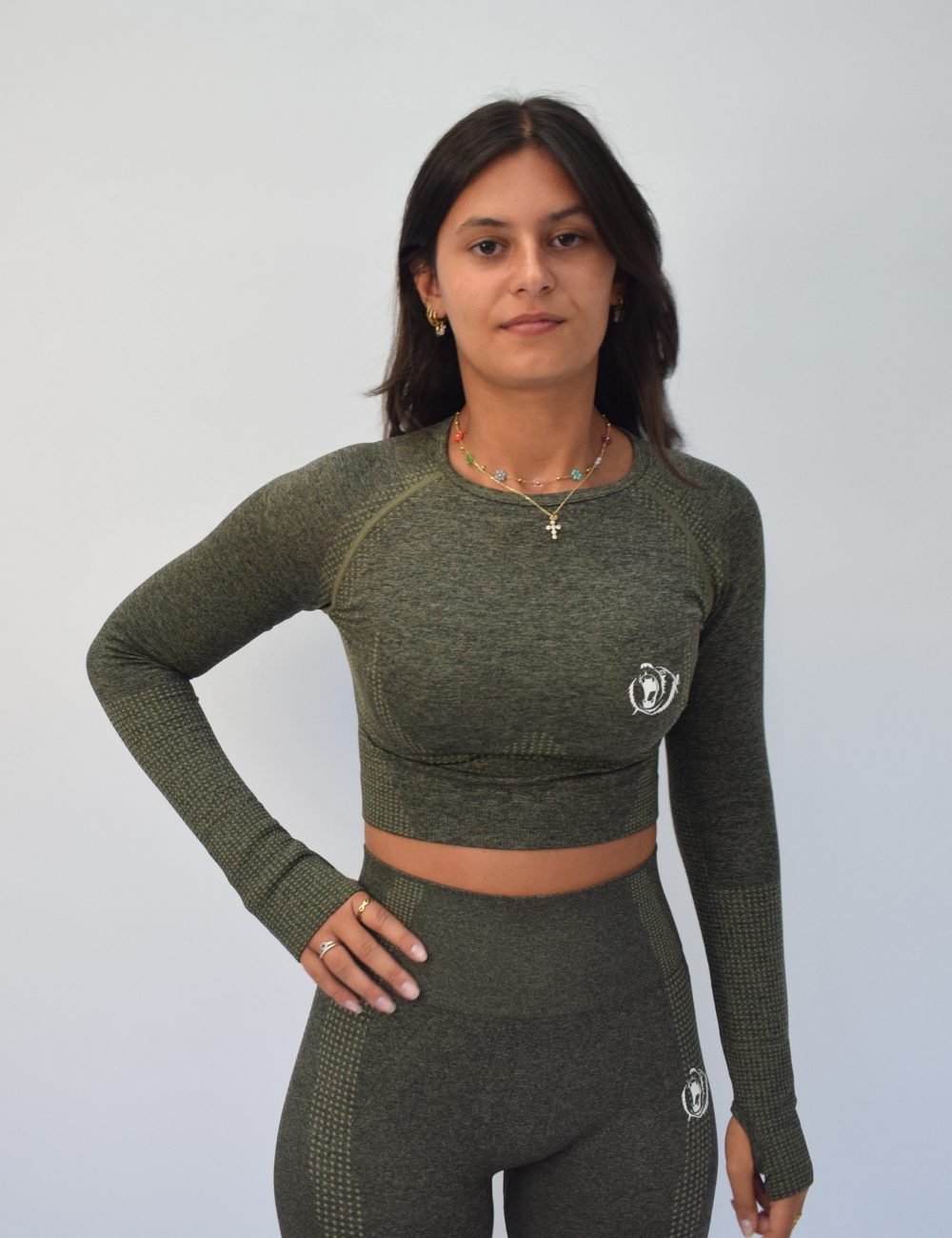 ACE LONG SLEEVE CROP TOP