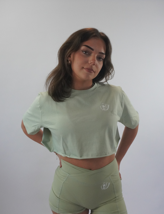 AESTAS OVERSIZED CROP TOP